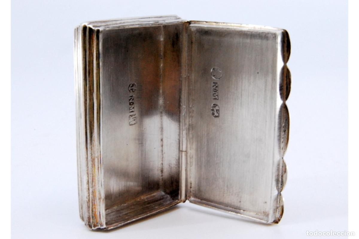 Antig&uuml;edades: Caja de cerillas de plata - Foto 8