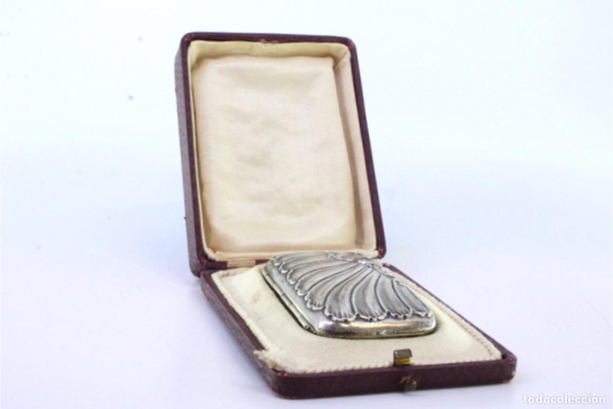Antig&uuml;edades: Caja de cigarrillos, en plata - Foto 4