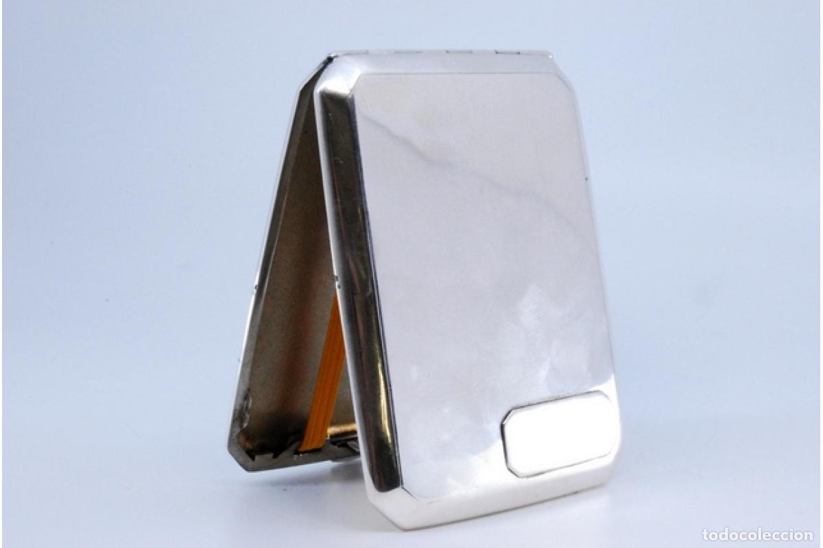 Antig&uuml;edades: Caja de cigarrillos, en plata - Foto 9