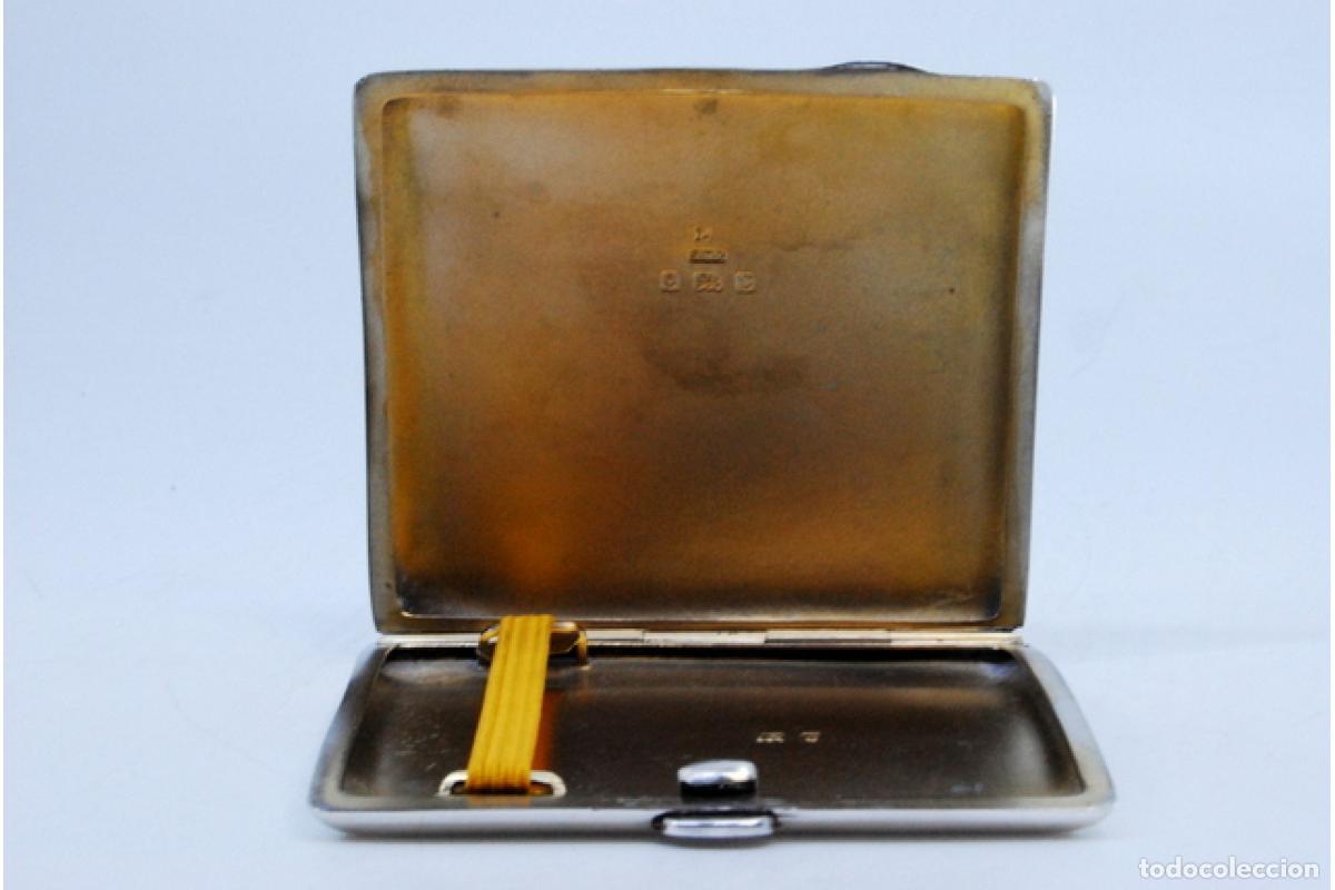 Antig&uuml;edades: Caja de cigarrillos, en plata - Foto 4