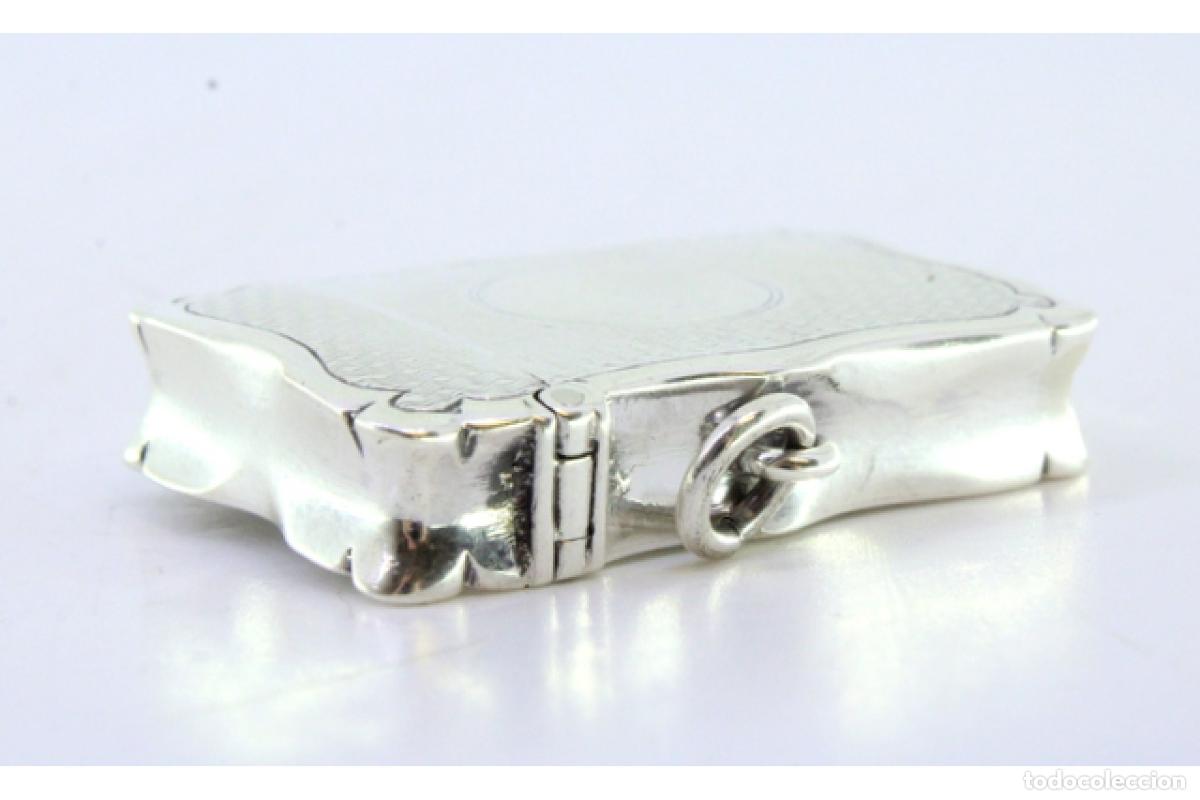 Antig&uuml;edades: Caja de cerillas de plata - Foto 5