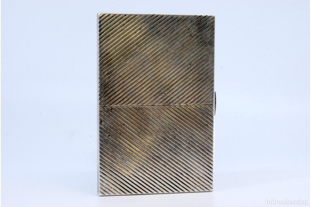 Antig&uuml;edades: Caja de cigarrillos, en plata - Foto 8