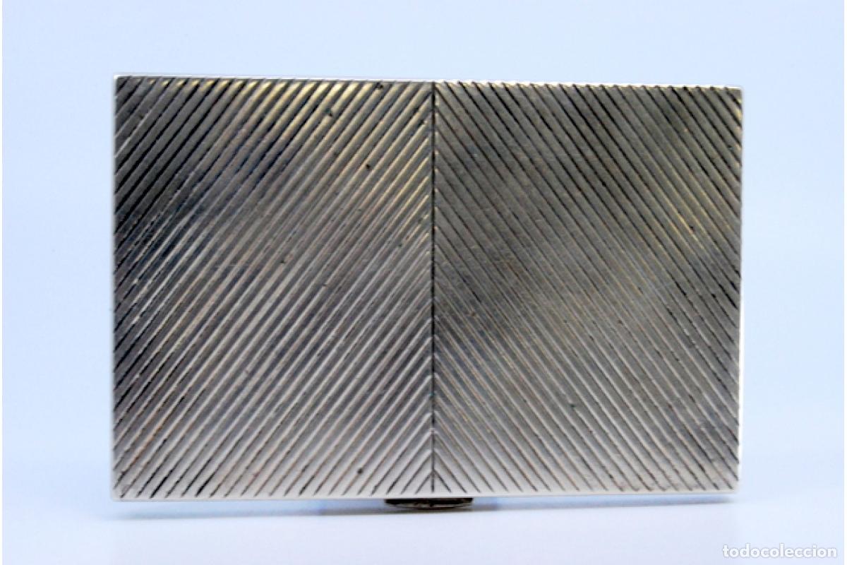 Antig&uuml;edades: Caja de cigarrillos, en plata - Foto 9