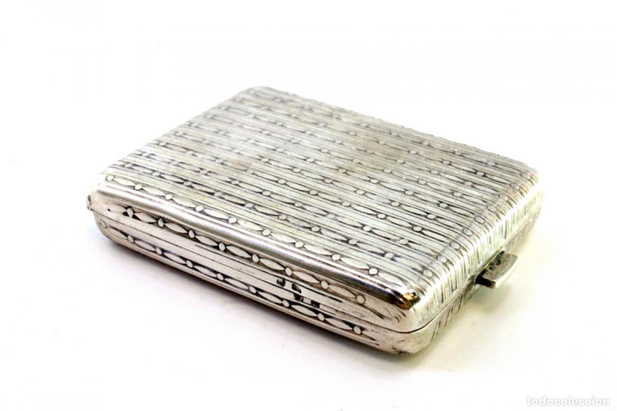 Antig&uuml;edades: Caja de cerillas de plata - Foto 7
