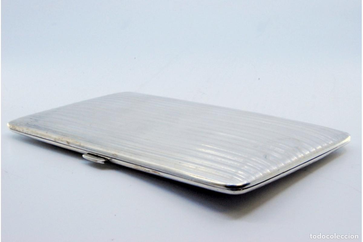 Antig&uuml;edades: Caja de cigarrillos, en plata - Foto 6