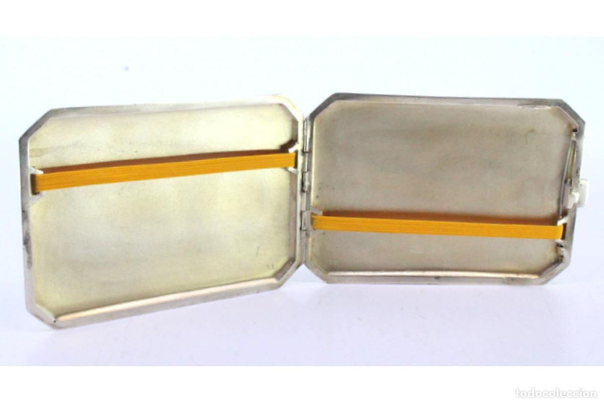 Antig&uuml;edades: Caja de cigarrillos, en plata - Foto 6
