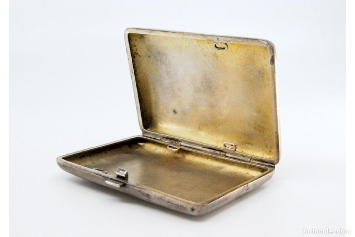 Antig&uuml;edades: Caja de cigarrillos, en plata - Foto 4