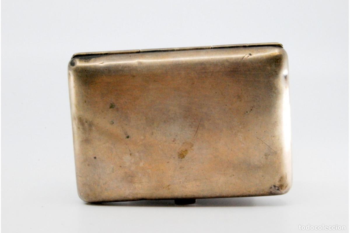 Antig&uuml;edades: Caja de cigarrillos, en plata - Foto 8