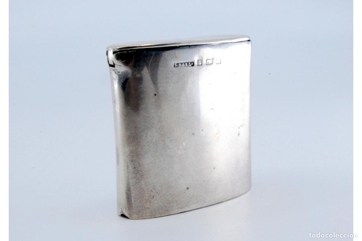 Antig&uuml;edades: Caja de cerillas de plata - Foto 3
