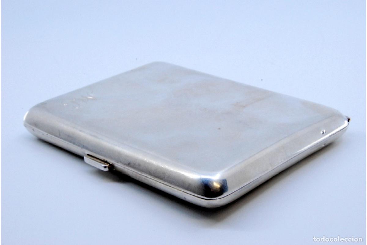 Antig&uuml;edades: Caja de cigarrillos, en plata - Foto 6