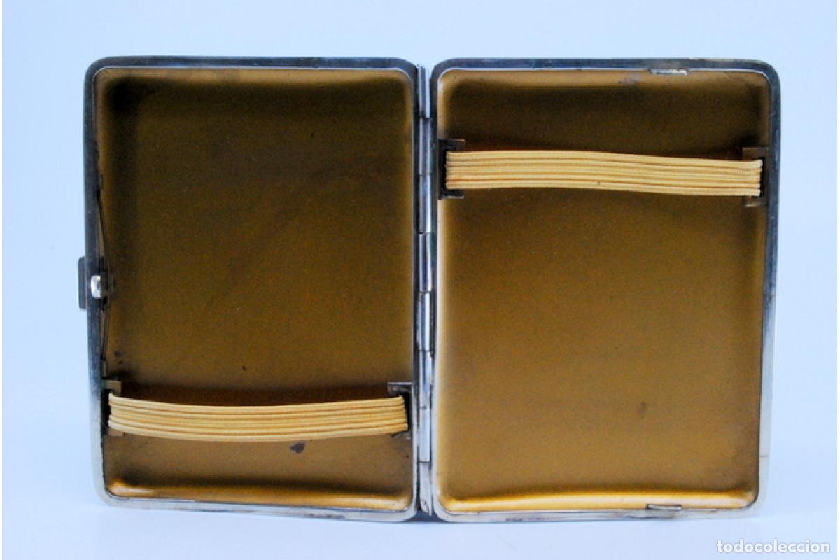 Antig&uuml;edades: Caja de cigarrillos, en plata - Foto 10