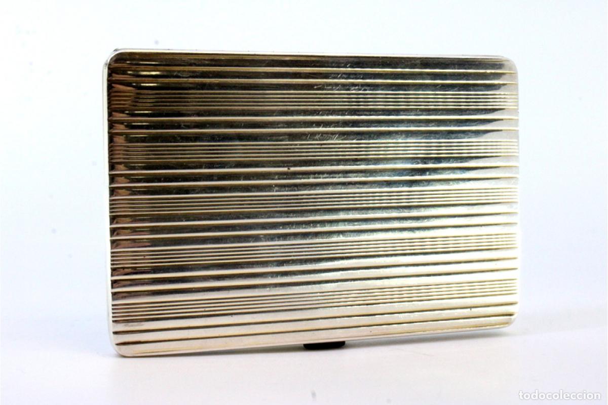 Antig&uuml;edades: Caja de cigarrillos, en plata - Foto 6