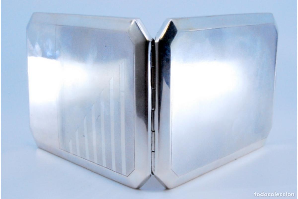 Antig&uuml;edades: Caja de cigarrillos, en plata - Foto 4