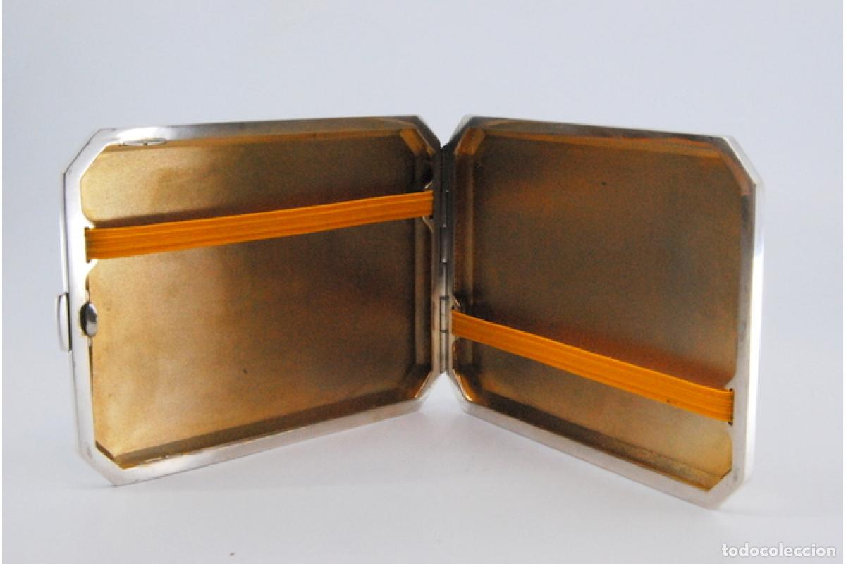 Antig&uuml;edades: Caja de cigarrillos, en plata - Foto 6
