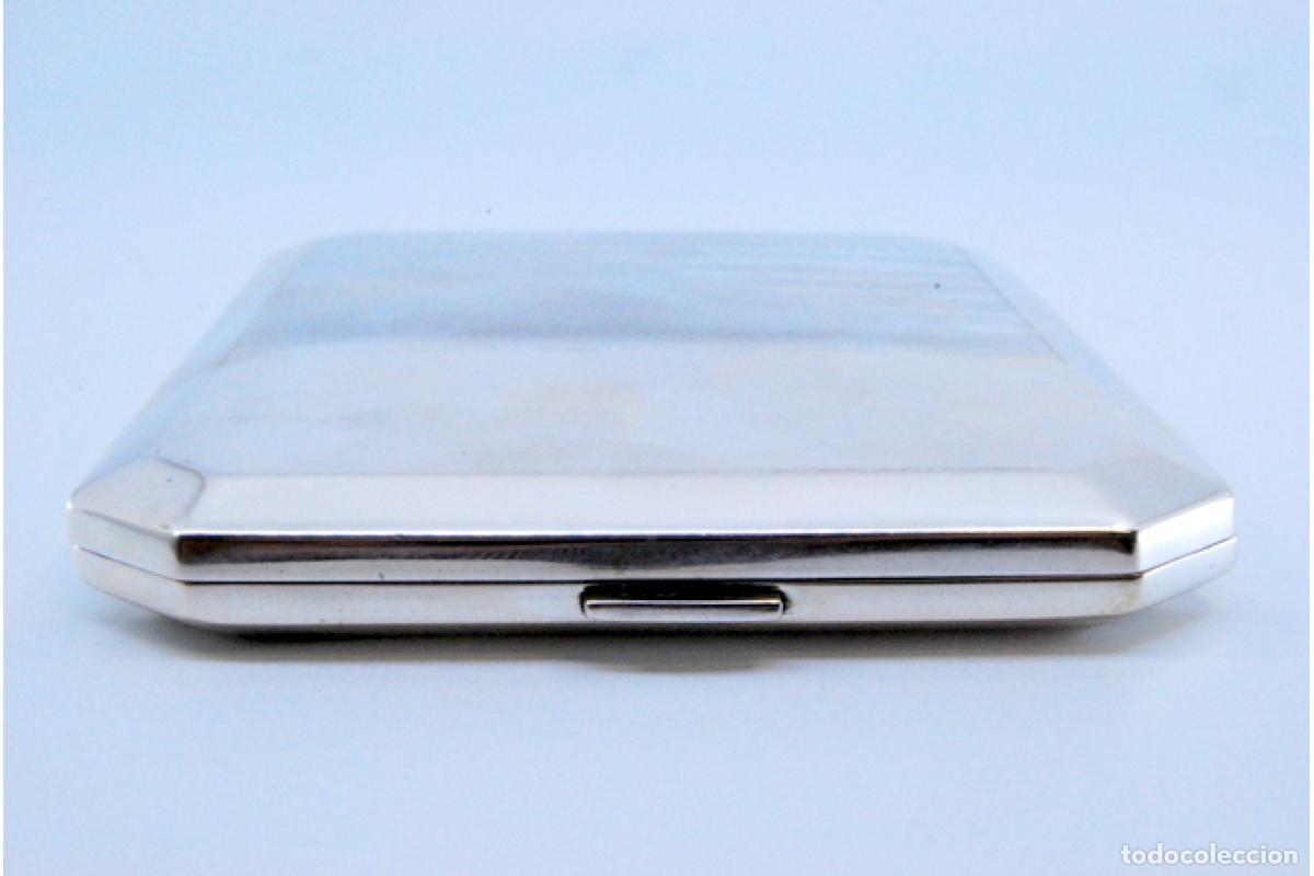 Antig&uuml;edades: Caja de cigarrillos, en plata - Foto 7