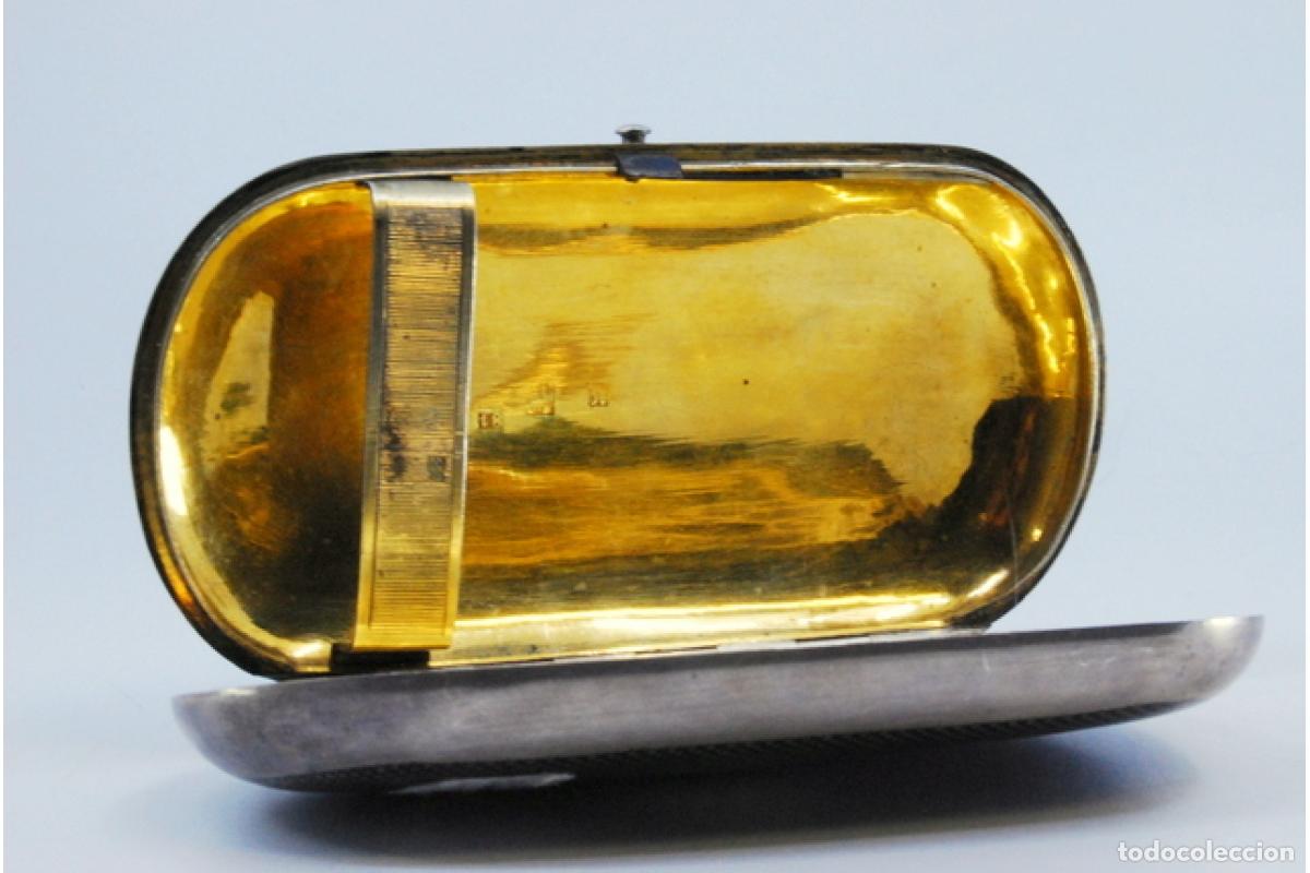Antig&uuml;edades: Caja de cigarrillos, en plata - Foto 3
