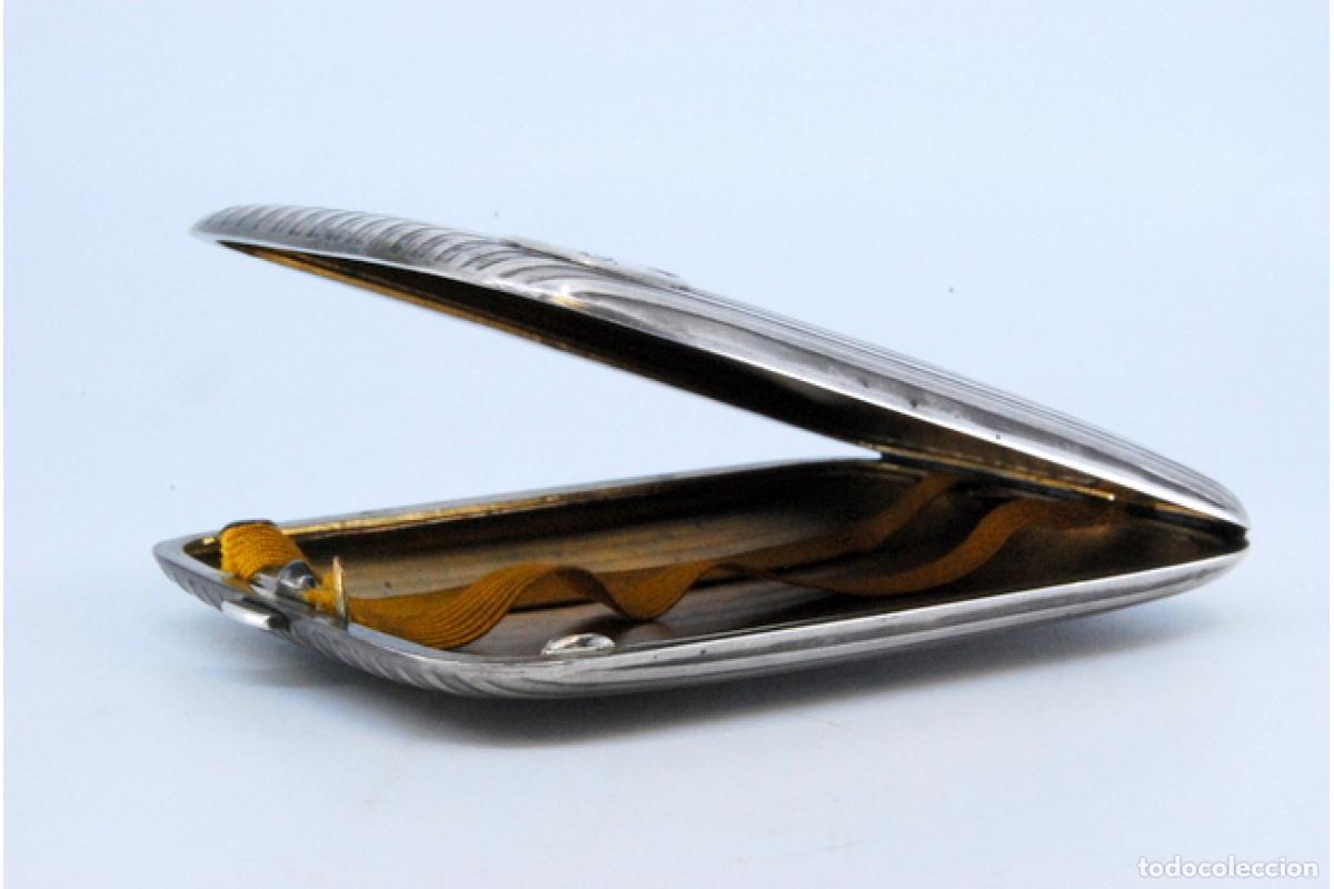 Antig&uuml;edades: Caja de cigarrillos, en plata - Foto 6