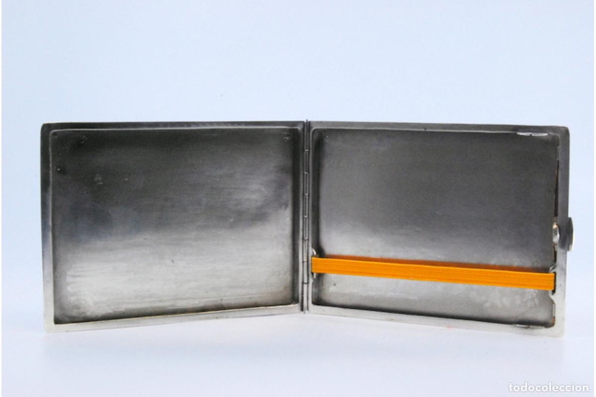 Antig&uuml;edades: Caja de cigarrillos, en plata - Foto 5