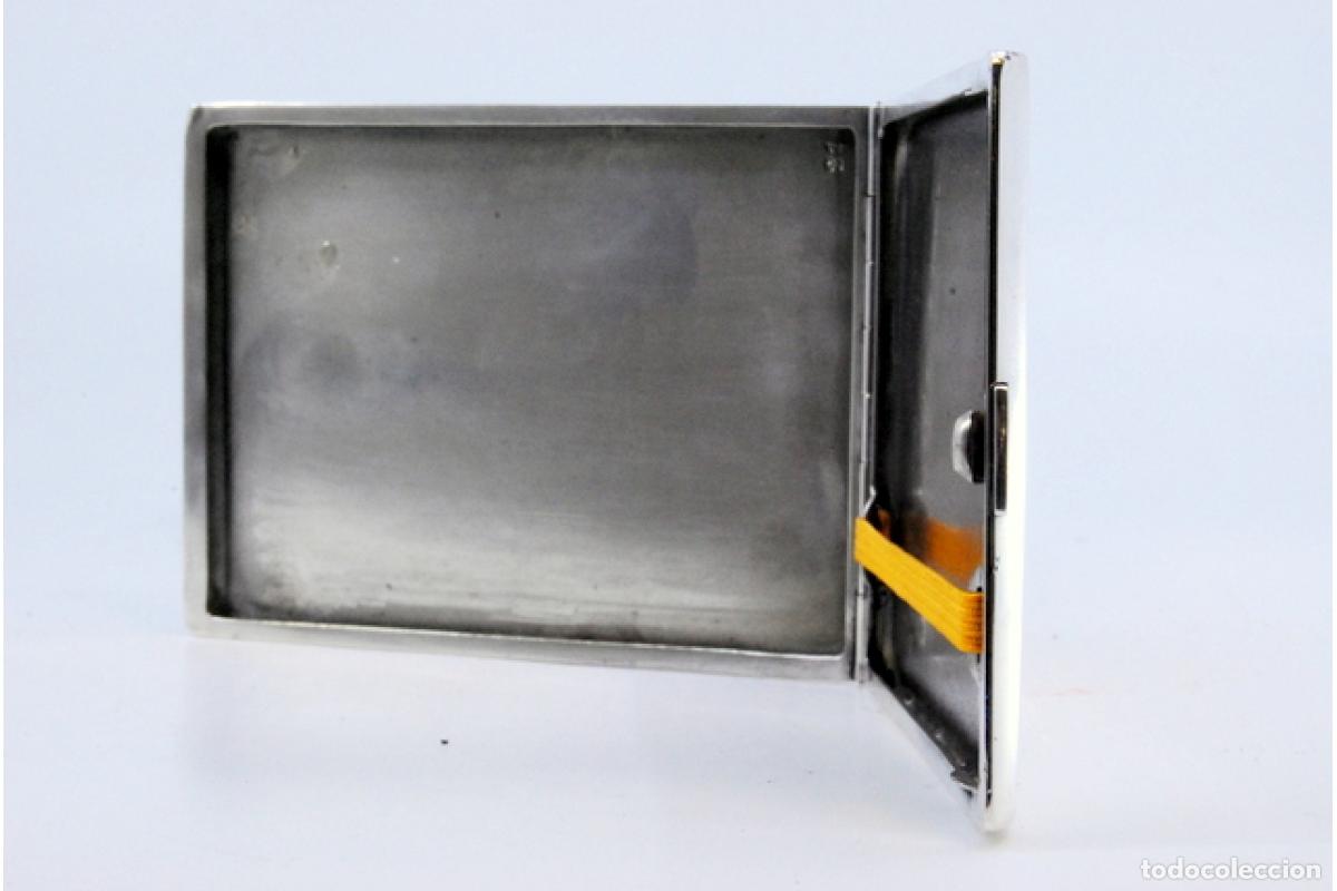 Antig&uuml;edades: Caja de cigarrillos, en plata - Foto 6