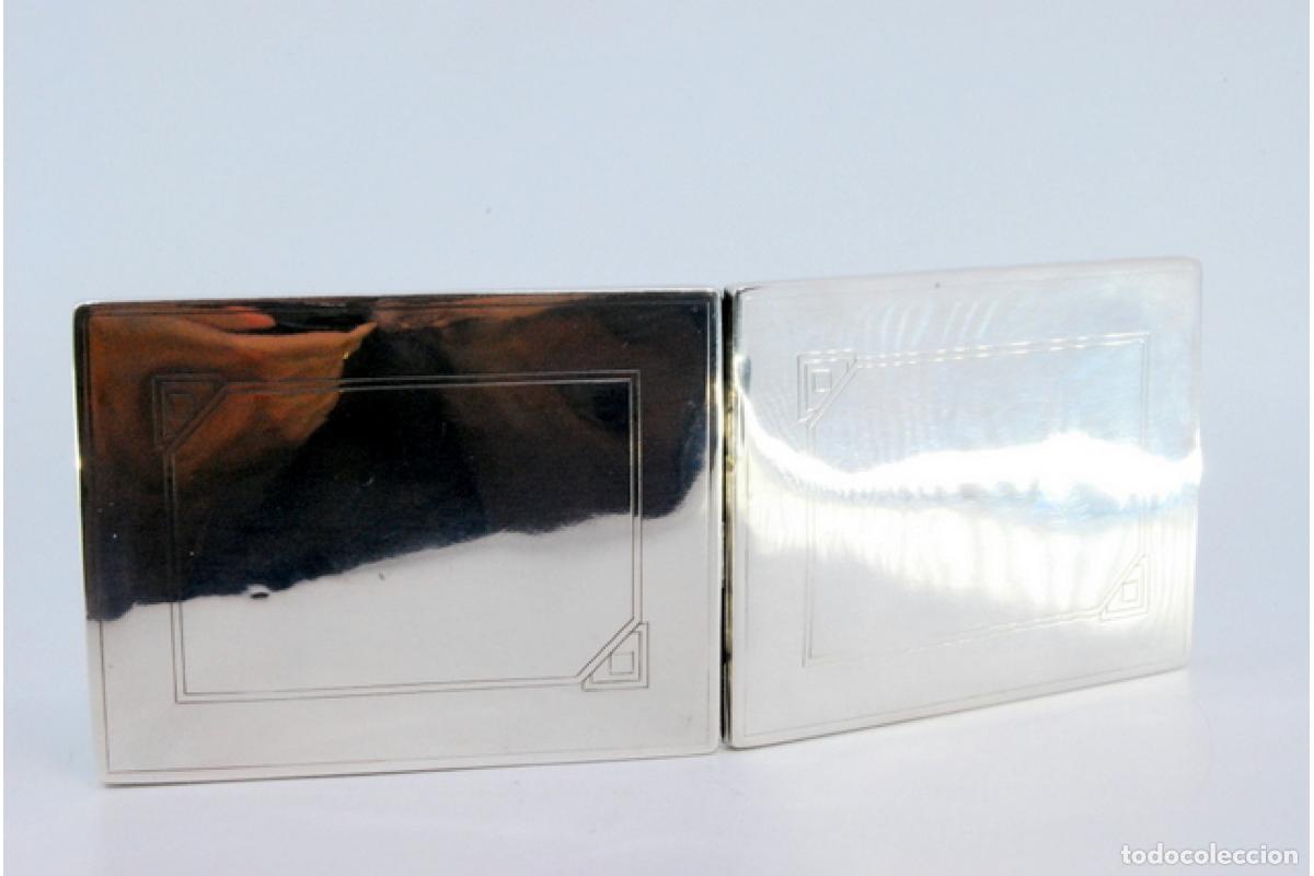 Antig&uuml;edades: Caja de cigarrillos, en plata - Foto 3