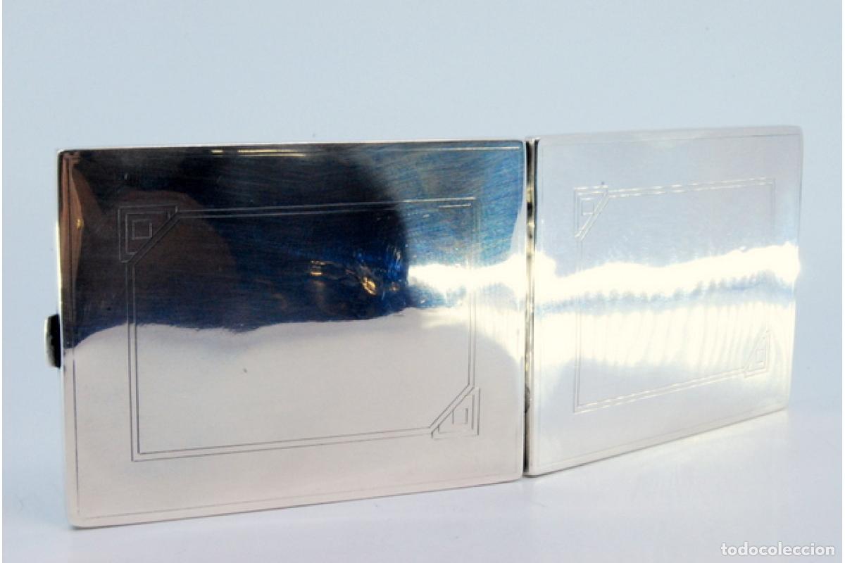Antig&uuml;edades: Caja de cigarrillos, en plata - Foto 6