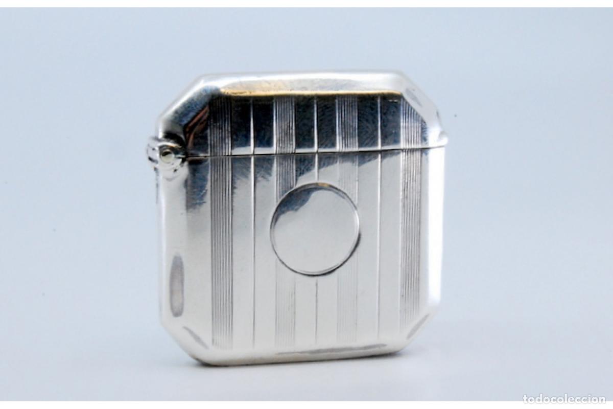 Antig&uuml;edades: Caja de cerillas de plata - Foto 8