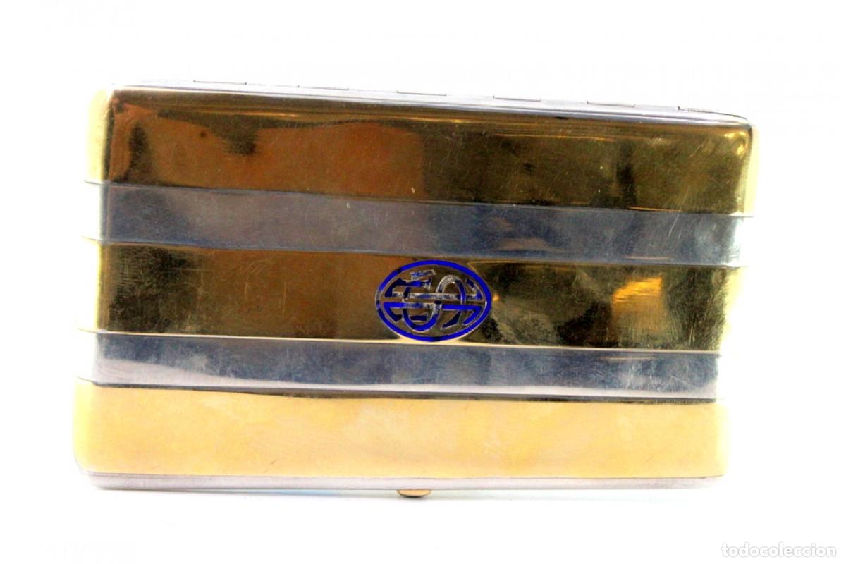 Antig&uuml;edades: Caja de cigarrillos, en plata - Foto 4