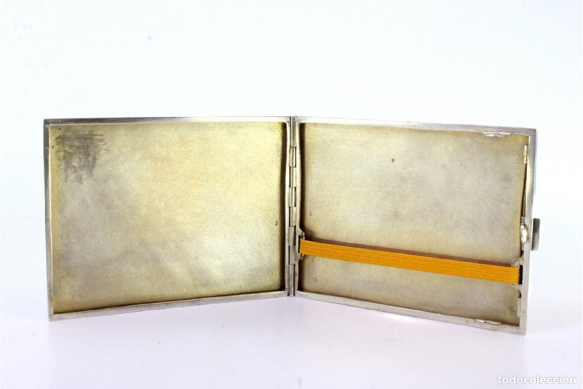 Antig&uuml;edades: Caja de cigarrillos, en plata - Foto 5