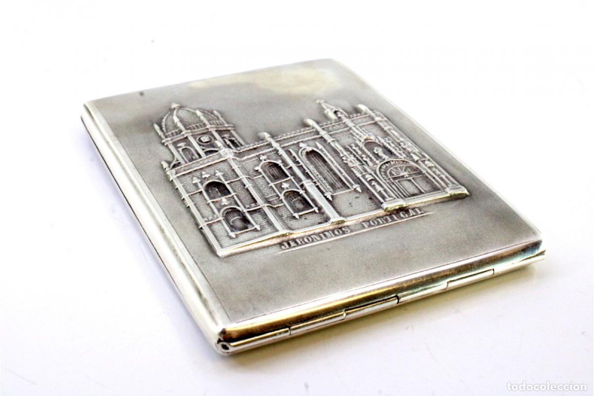 Antig&uuml;edades: Caja de cigarrillos, en plata - Foto 5