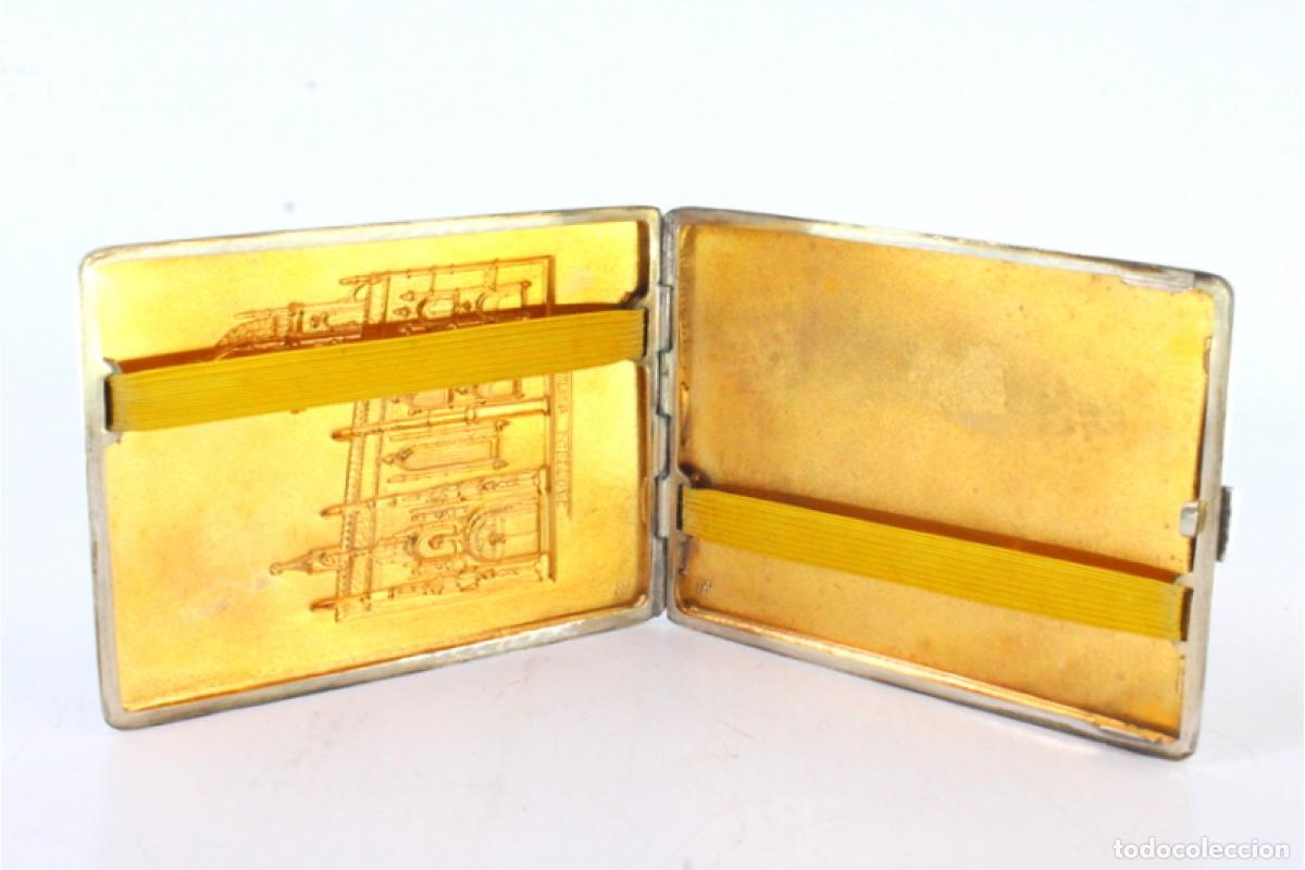 Antig&uuml;edades: Caja de cigarrillos, en plata - Foto 6