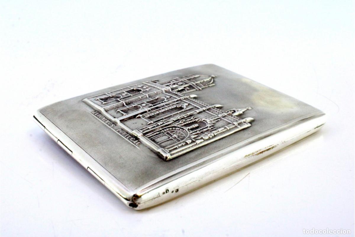 Antig&uuml;edades: Caja de cigarrillos, en plata - Foto 7