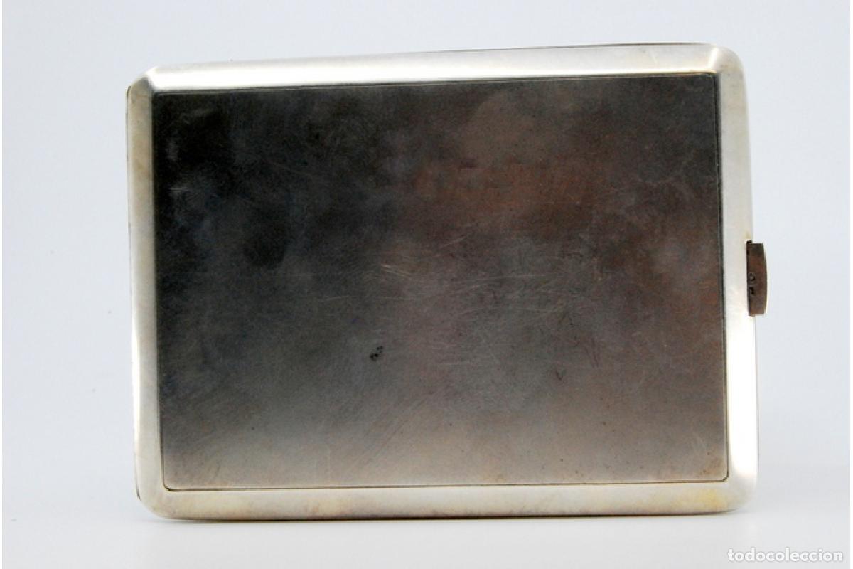 Antig&uuml;edades: Caja de cigarrillos, en plata - Foto 4