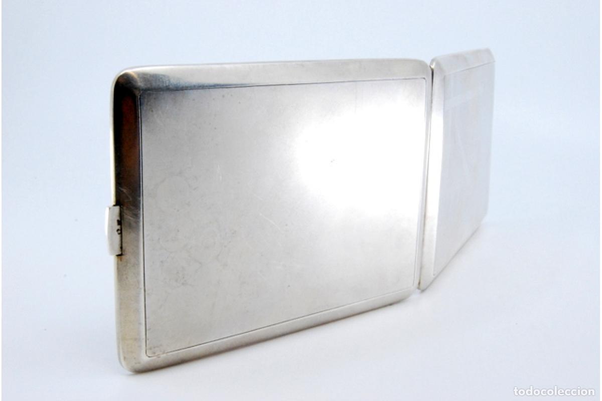 Antig&uuml;edades: Caja de cigarrillos, en plata - Foto 5