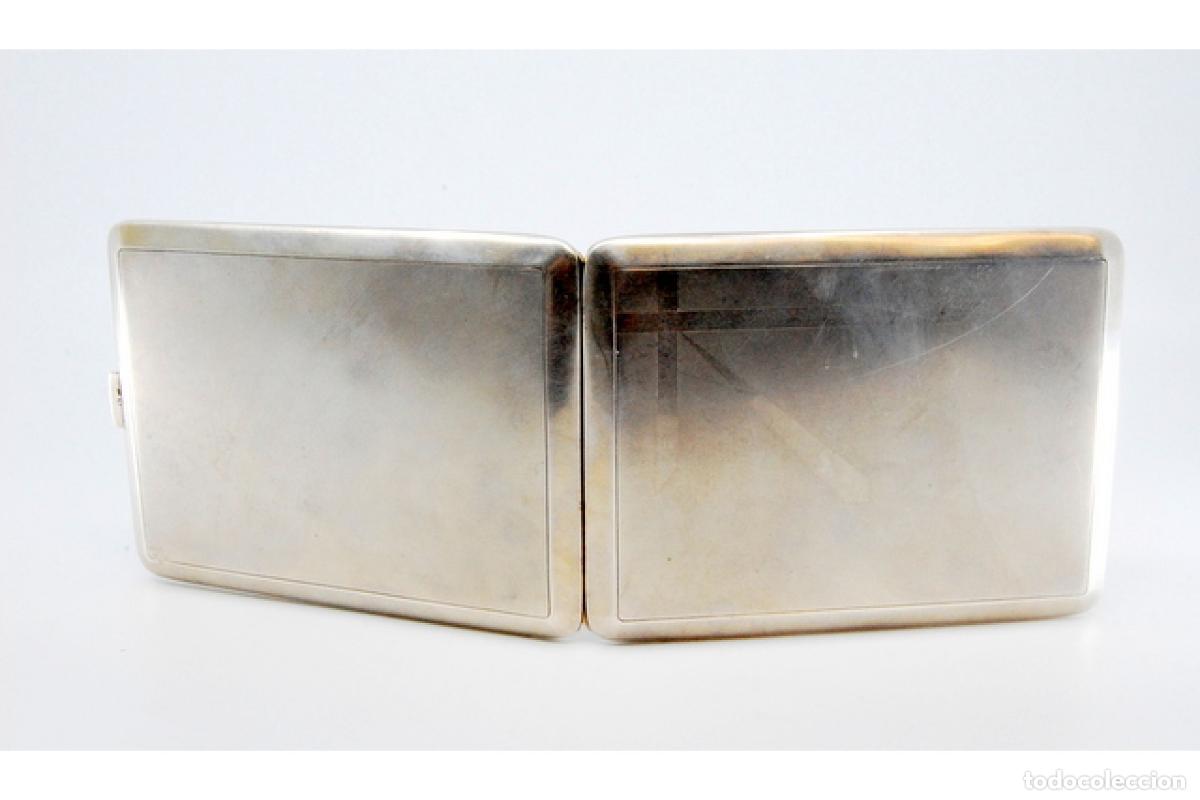 Antig&uuml;edades: Caja de cigarrillos, en plata - Foto 7