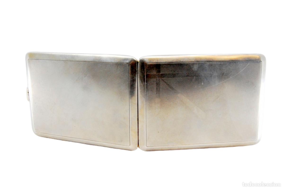 Antig&uuml;edades: Caja de cigarrillos, en plata - Foto 1