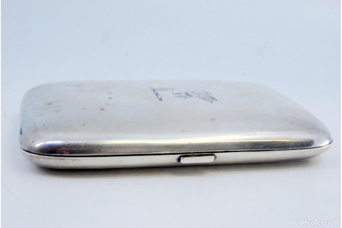 Antig&uuml;edades: Caja de cigarrillos, en plata - Foto 5