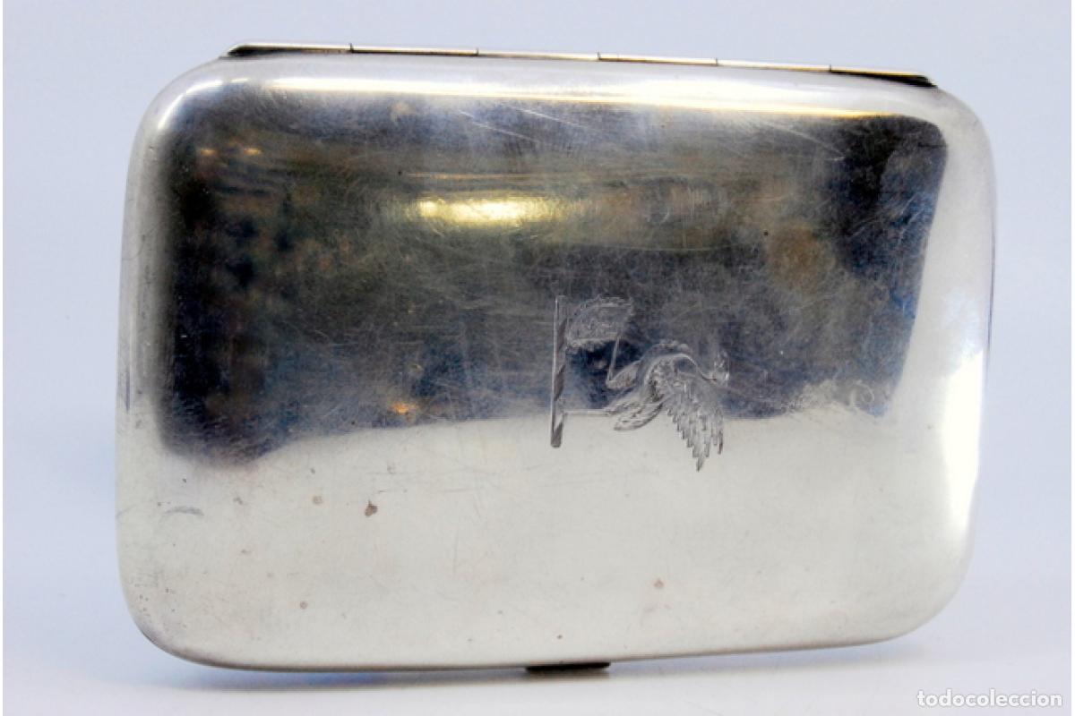 Antig&uuml;edades: Caja de cigarrillos, en plata - Foto 6
