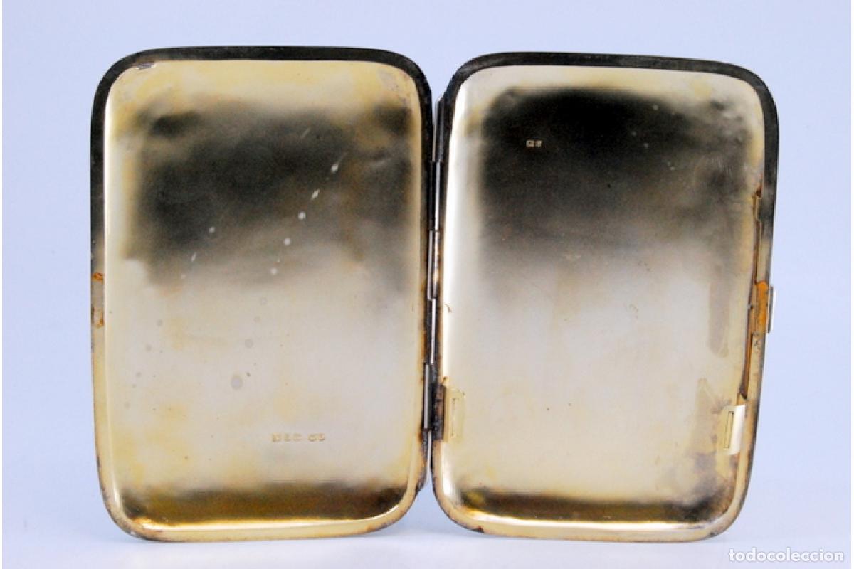 Antig&uuml;edades: Caja de cigarrillos, en plata - Foto 8