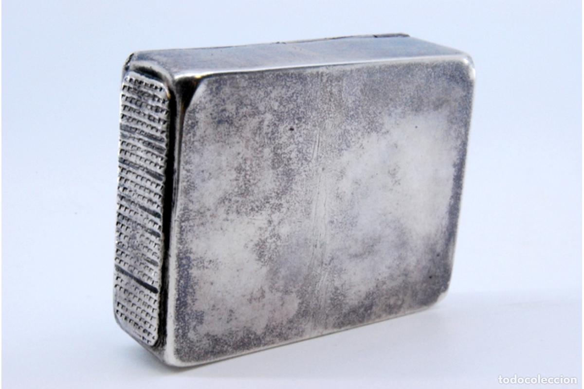 Antig&uuml;edades: Caja de cerillas de plata - Foto 7