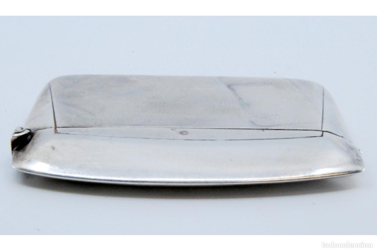 Antig&uuml;edades: Caja de cerillas de plata - Foto 2