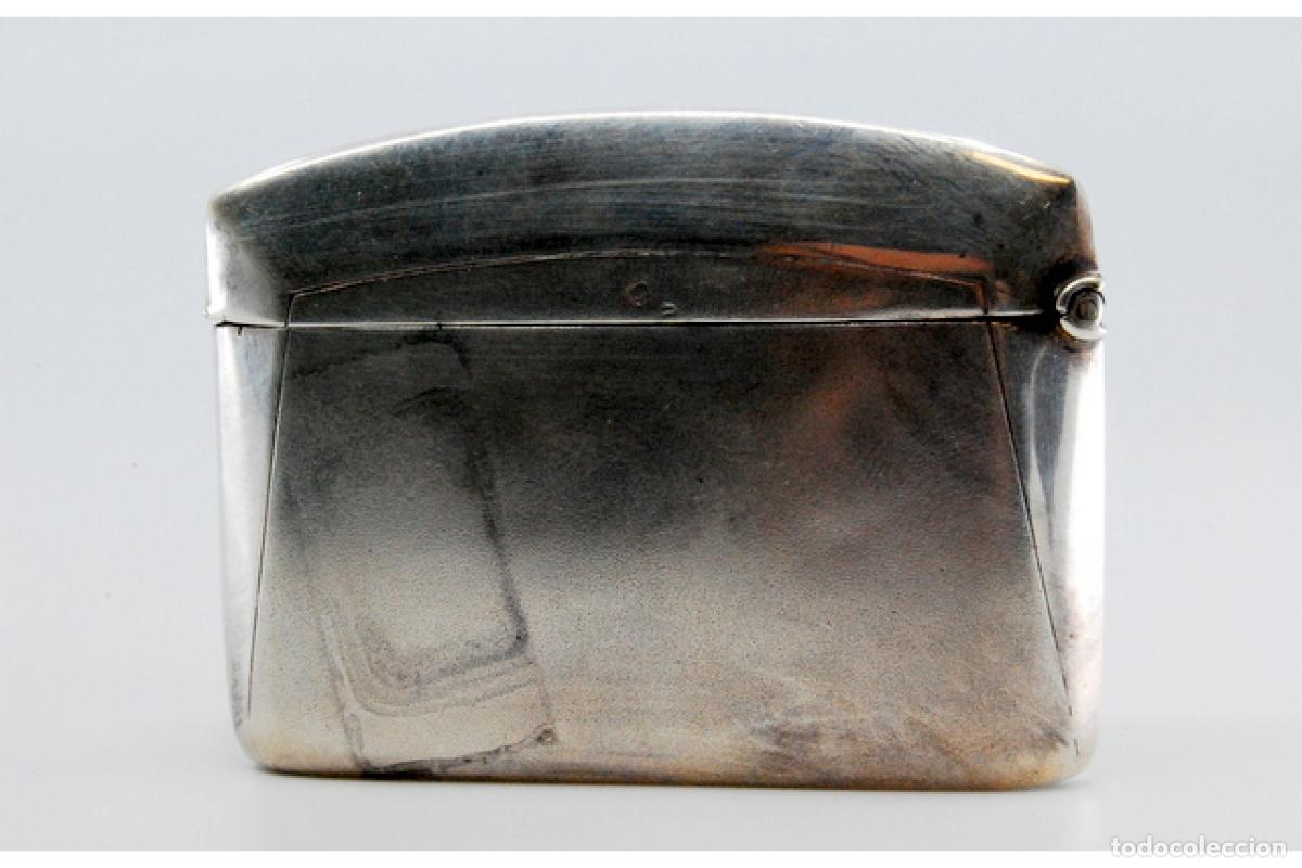 Antig&uuml;edades: Caja de cerillas de plata - Foto 8