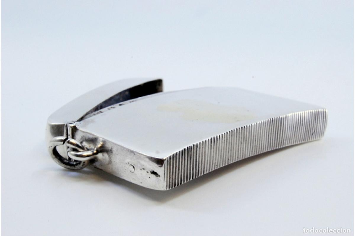 Antig&uuml;edades: Caja de cerillas de plata - Foto 3
