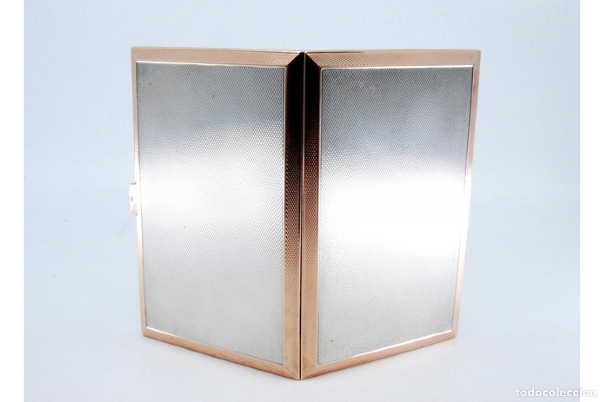 Antig&uuml;edades: Caja de cigarrillos, en plata - Foto 8