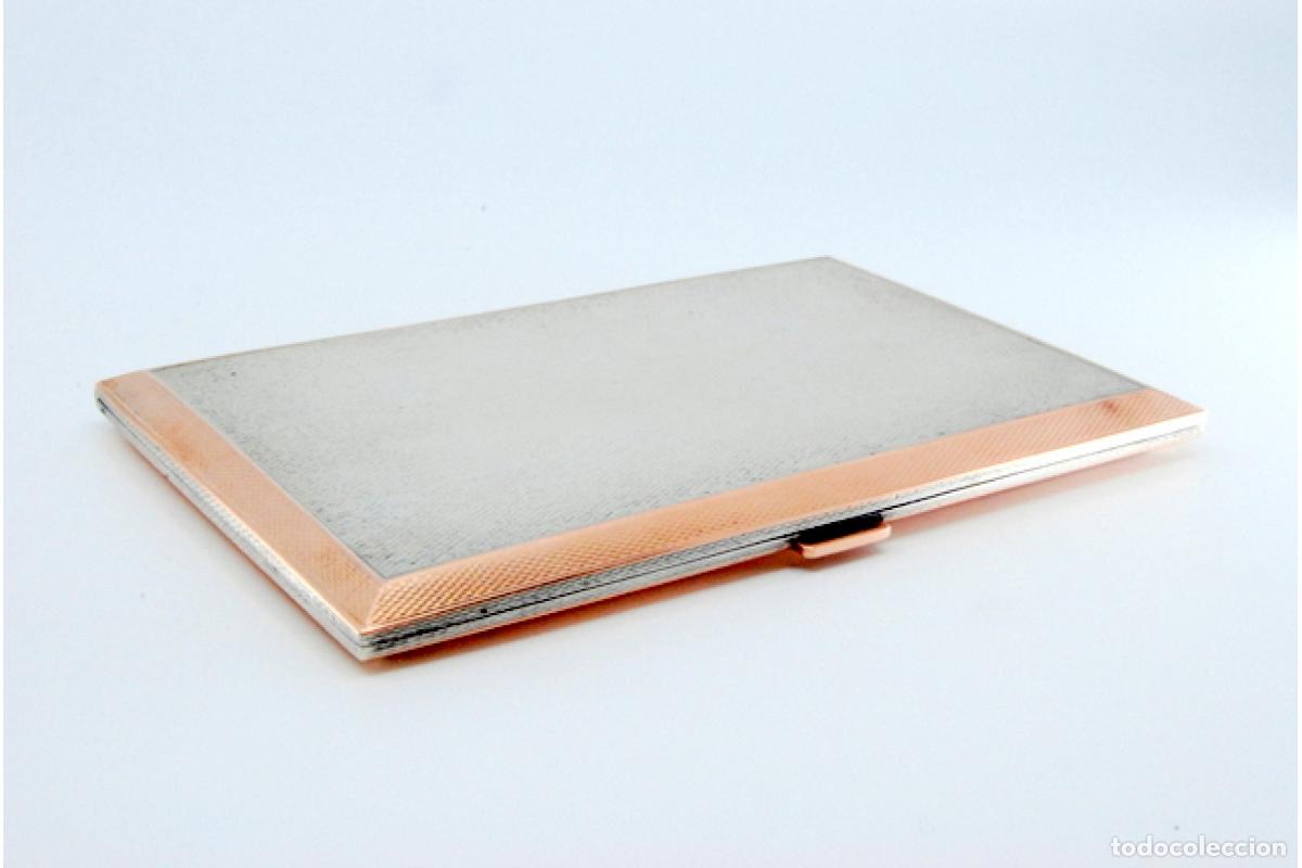 Antig&uuml;edades: Caja de cigarrillos, en plata - Foto 10