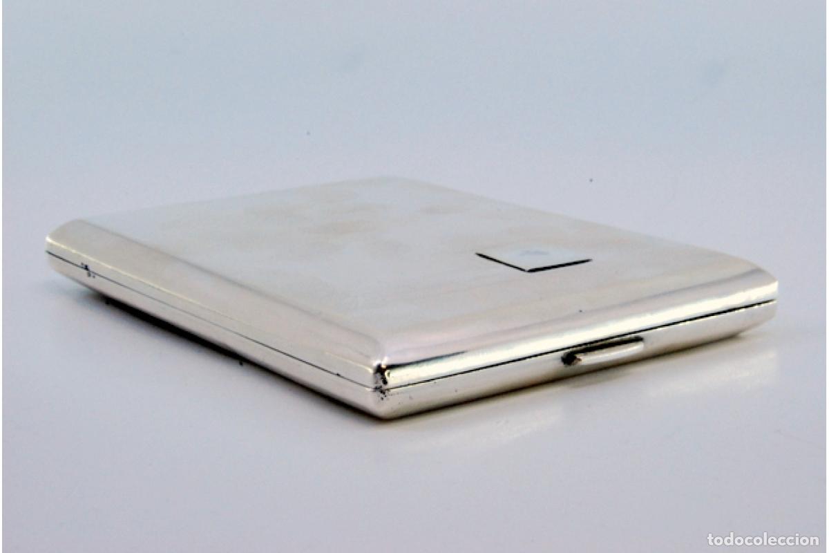 Antig&uuml;edades: Caja de cigarrillos, en plata - Foto 6