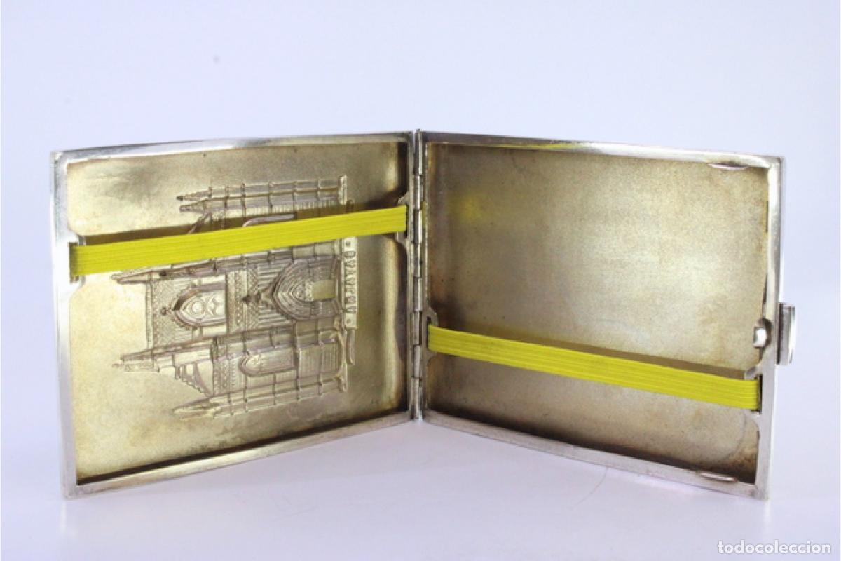 Antig&uuml;edades: Caja de cigarrillos, en plata - Foto 4