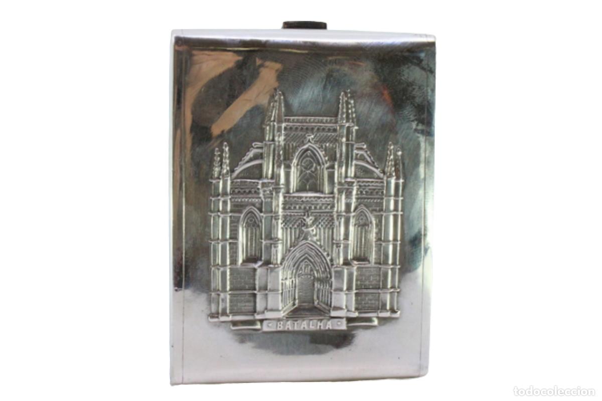 Antig&uuml;edades: Caja de cigarrillos, en plata - Foto 1