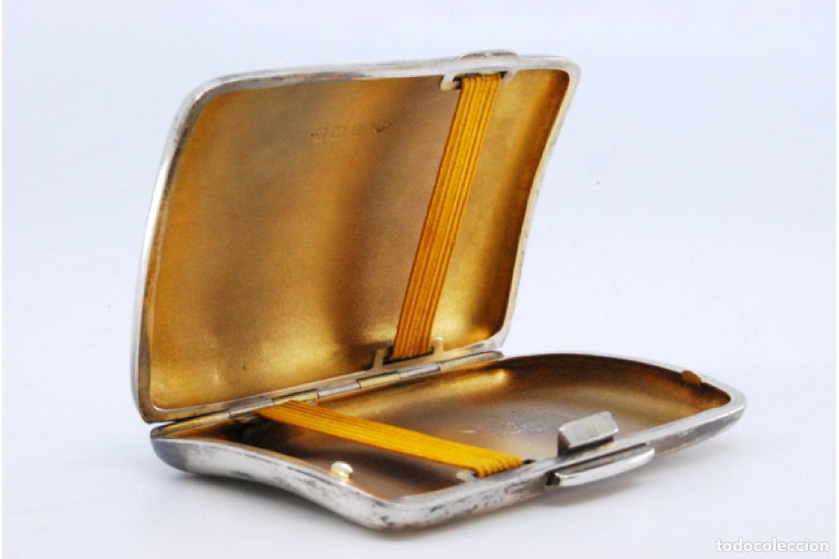 Antig&uuml;edades: Caja de cigarrillos, en plata - Foto 8
