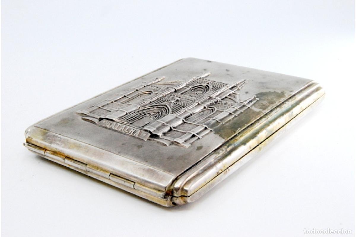 Antig&uuml;edades: Caja de cigarrillos, en plata - Foto 4