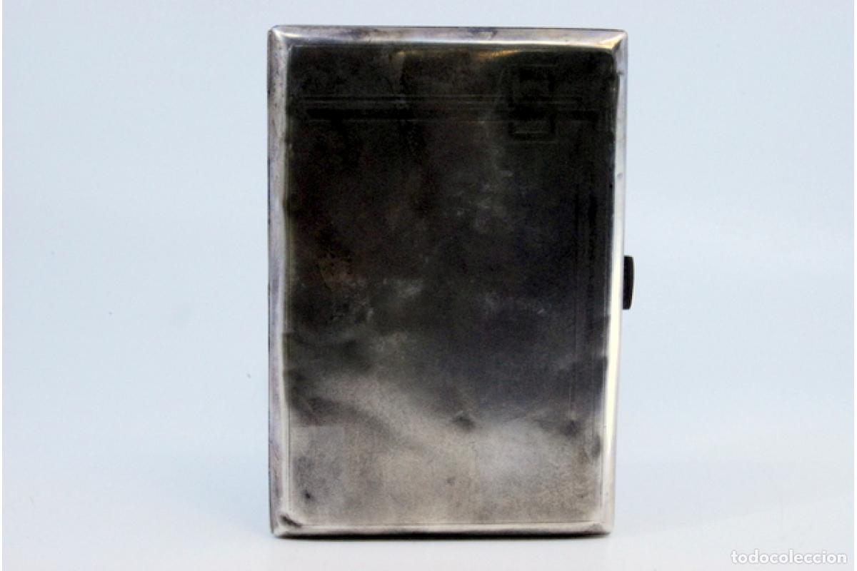 Antig&uuml;edades: Caja de cigarrillos, en plata - Foto 5